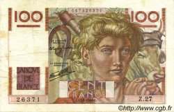 100 Francs JEUNE PAYSAN FRANCE  1946 F.28.02 TTB