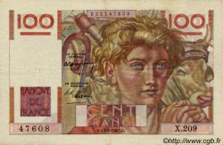 100 Francs JEUNE PAYSAN FRANCE  1947 F.28.15 TTB+ à SUP