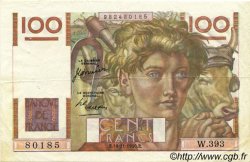100 Francs JEUNE PAYSAN FRANCE  1950 F.28.28 pr.SUP