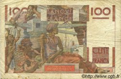 100 Francs JEUNE PAYSAN filigrane inversé FRANCE  1952 F.28bis.01 pr.TB