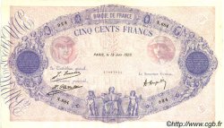500 Francs BLEU ET ROSE FRANCE  1923 F.30.27 pr.SUP