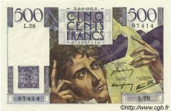 500 Francs CHATEAUBRIAND FRANCE  1945 F.34.02 SUP