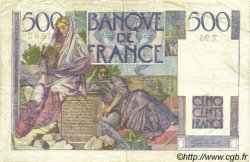 500 Francs CHATEAUBRIAND FRANCE  1946 F.34.06 TTB
