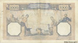 1000 Francs CÉRÈS ET MERCURE FRANCE  1927 F.37 TTB