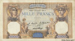 1000 Francs CÉRÈS ET MERCURE FRANCE  1930 F.37.04