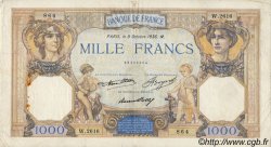 1000 Francs CÉRÈS ET MERCURE FRANCE  1936 F.37.09 TB+