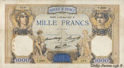 1000 Francs CÉRÈS ET MERCURE type modifié FRANCE  1937 F.38.03 pr.TB