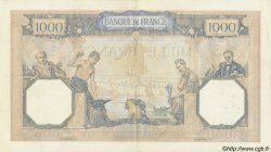 1000 Francs CÉRÈS ET MERCURE type modifié FRANCE  1938 F.38.21 TTB+