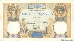 1000 Francs CÉRÈS ET MERCURE type modifié FRANCE  1940 F.38.47 TTB