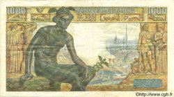 1000 Francs DÉESSE DÉMÉTER FRANCE  1942 F.40.04 pr.TTB