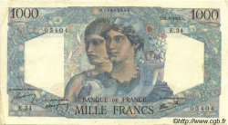 1000 Francs MINERVE ET HERCULE FRANCE  1945 F.41.03 pr.SUP