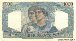 1000 Francs MINERVE ET HERCULE FRANCE  1946 F.41.10 SUP