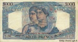 1000 Francs MINERVE ET HERCULE FRANCE  1946 F.41.14 TTB