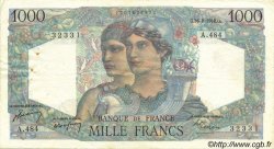 1000 Francs MINERVE ET HERCULE FRANCE  1948 F.41.23 TTB