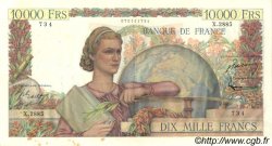 10000 Francs GÉNIE FRANÇAIS FRANCE  1952 F.50.59 TTB