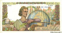 10000 Francs GÉNIE FRANÇAIS FRANCE  1955 F.50.73 SUP