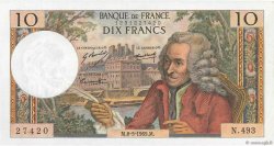 10 Francs VOLTAIRE FRANCE  1969 F.62.38