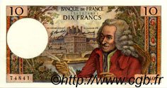 10 Francs VOLTAIRE FRANCE  1970 F.62.41 SUP+
