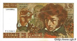 10 Francs BERLIOZ FRANCE  1974 F.63.04 SUP+