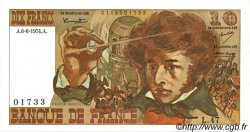 10 Francs BERLIOZ FRANCE  1974 F.63.05 SUP+