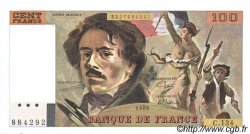 100 Francs DELACROIX modifié FRANCE  1988 F.69.13a NEUF