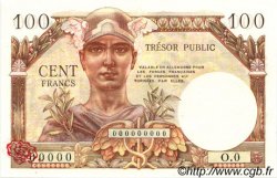 100 Francs TRÉSOR PUBLIC Épreuve FRANCE  1955 VF.34.00Ed NEUF
