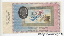 100 Francs BON DE SOLIDARITÉ FRANCE Regionalismus und verschiedenen  1941 KL.10A2