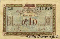 10 Centimes FRANCE Regionalismus und verschiedenen  1923 JP.135.02 VZ