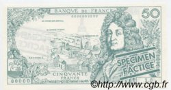 50 Francs RACINE Spécimen FRANCE régionalisme et divers  1962  NEUF