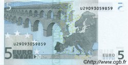 5 Euro EUROPE  2002 €.100.09 NEUF