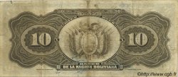 10 Bolivianos BOLIVIE  1911 P.107a TB+