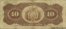 10 Bolivianos BOLIVIE  1929 P.114 TB