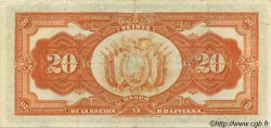 20 Bolivianos BOLIVIE  1929 P.115 TTB+