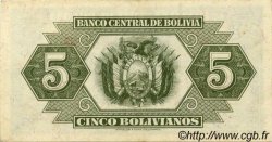 5 Bolivianos BOLIVIE  1928 P.129 SUP