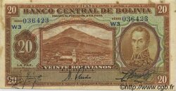 20 Bolivianos BOLIVIE  1928 P.131 TTB+