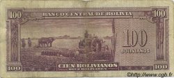 100 Bolivianos BOLIVIE  1945 P.142 pr.TB