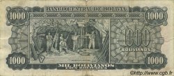 1000 Bolivianos BOLIVIE  1945 P.144 TB