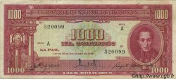 1000 Bolivianos BOLIVIE  1945 P.144 TTB