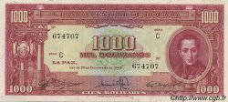 1000 Bolivianos BOLIVIE  1945 P.144 SPL