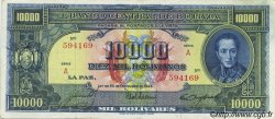 10000 Bolivianos BOLIVIE  1945 P.146 SPL