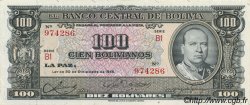 100 Bolivianos BOLIVIE  1945 P.147 SPL