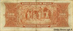 500 Bolivianos BOLIVIE  1945 P.148 TB+