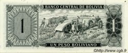 1 Peso Boliviano BOLIVIE  1962 P.158a SPL+