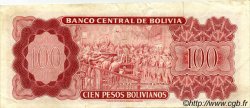 100 Pesos Bolivianos BOLIVIE  1962 P.163a TB à TTB