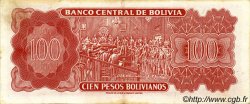 100 Pesos Bolivianos BOLIVIE  1962 P.164a SUP