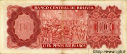 100 Pesos Bolivianos BOLIVIE  1962 P.164A TTB