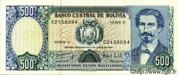 500 Pesos Bolivianos BOLIVIE  1981 P.166a pr.NEUF