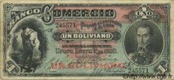 1 Boliviano BOLIVIE  1900 PS.131 TTB