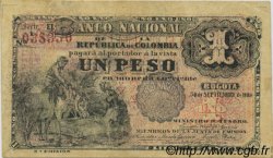 1 Peso COLOMBIE  1900 P.271 SUP
