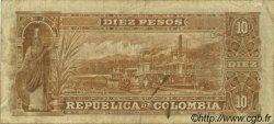 10 Pesos COLOMBIE  1904 P.312 TB